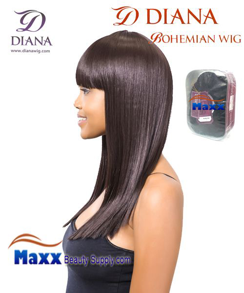 Diana Bohemian Synthetic Hair Full Wig - Yuri